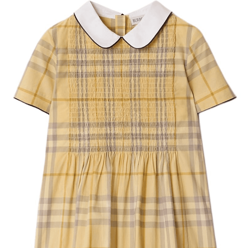 Burberry Желтые Платья для Детей - изображение 3