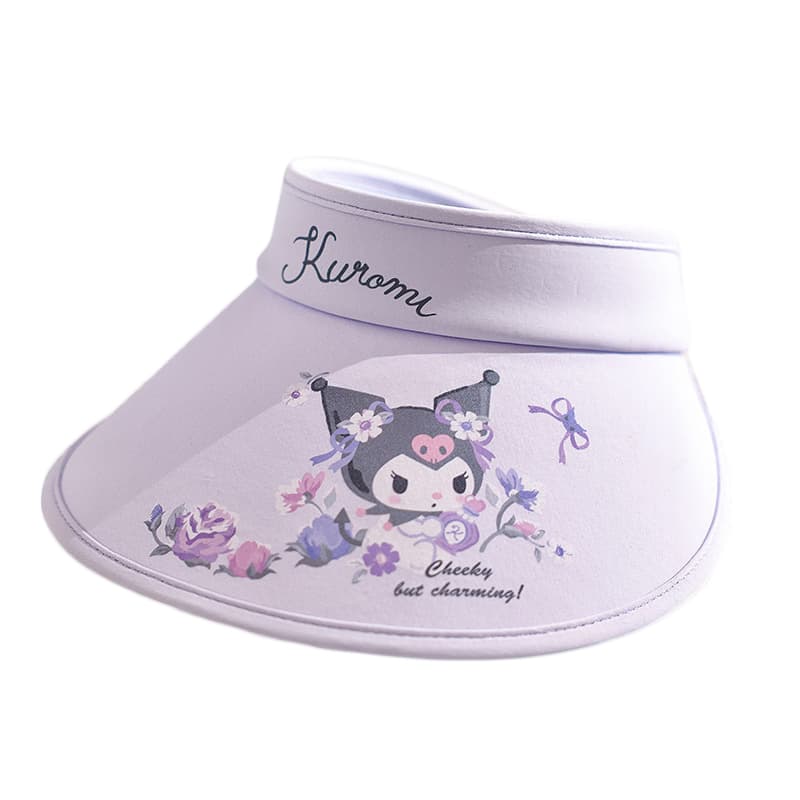 Sanrio x Куроми Милый и симпатичный Визор Солнцезащитный 100% полиамид Детский - изображение 1