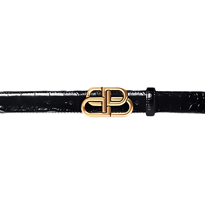 Ремень Balenciaga BB Smooth Buckle Belt - изображение 3