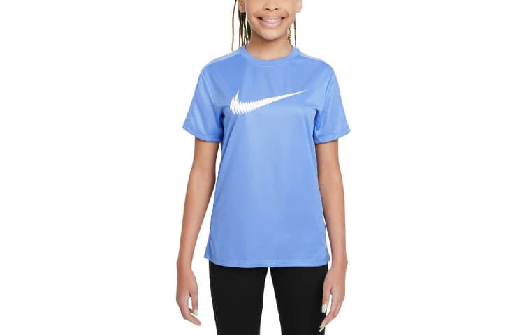 Футболка NIKE Небесно-голубой Kids T-рубашки - изображение 1