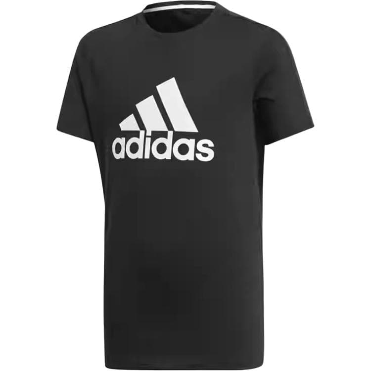 Футболка Adidas Черная школьная рубашка T - изображение 1
