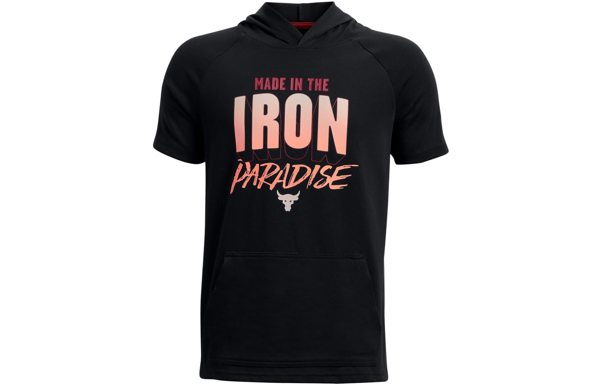 Under Armour Project Rock Heavyweight Cotton Short Sleeve Hoodie - изображение 1