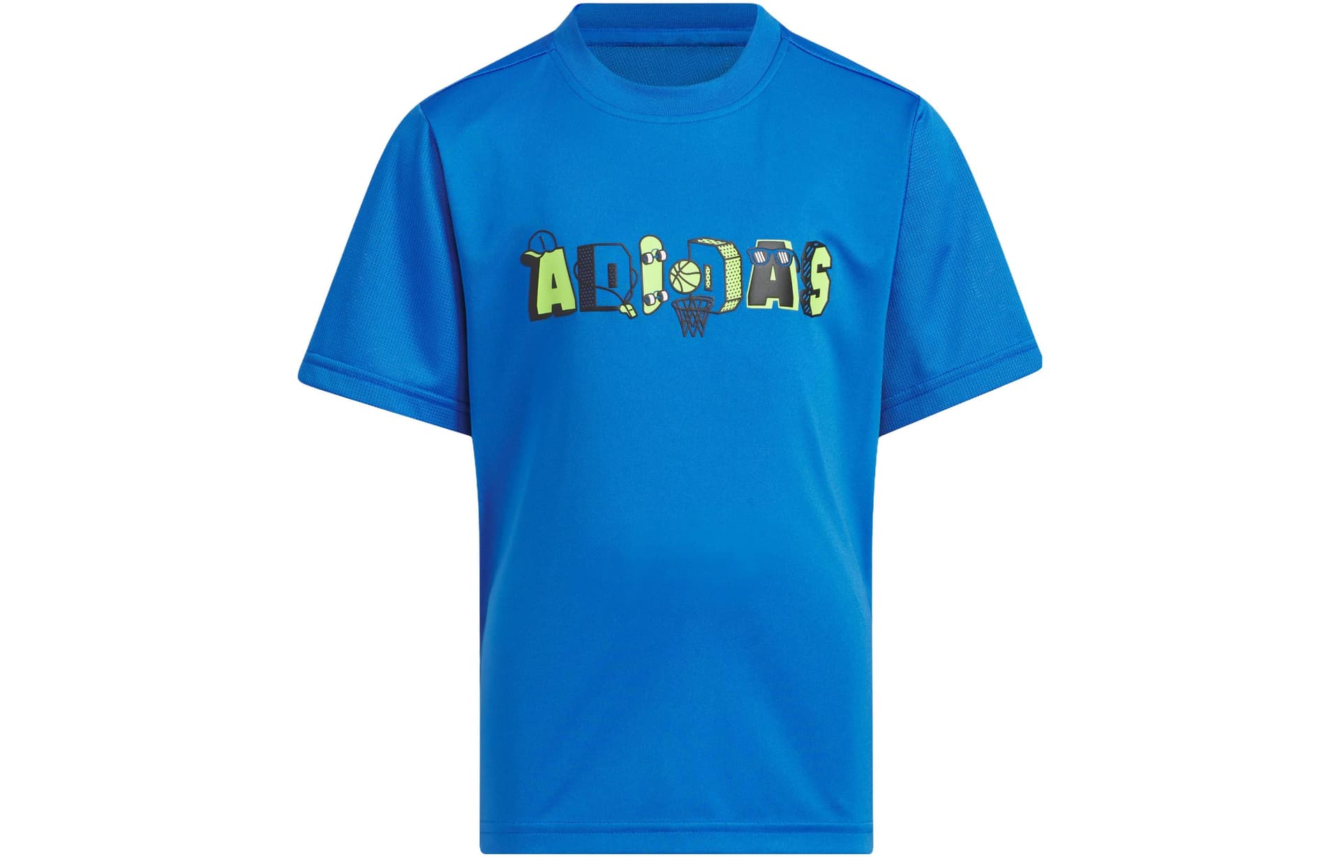 Adidas T-Shirt Авиационный Синий Детский - изображение 1