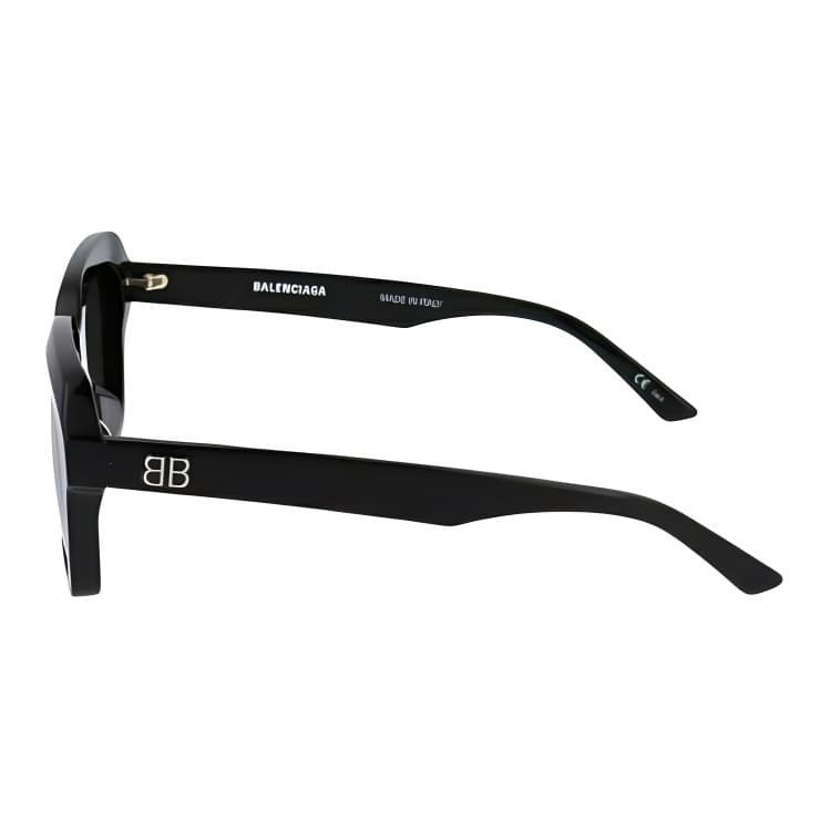 Солнцезащитные очки Balenciaga Classic Logo Sunglasses Black - изображение 3