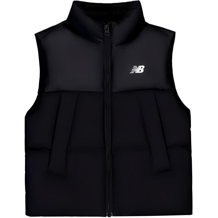 New Balance Пуховый жилет NB AW24 Черный Детский - изображение 1