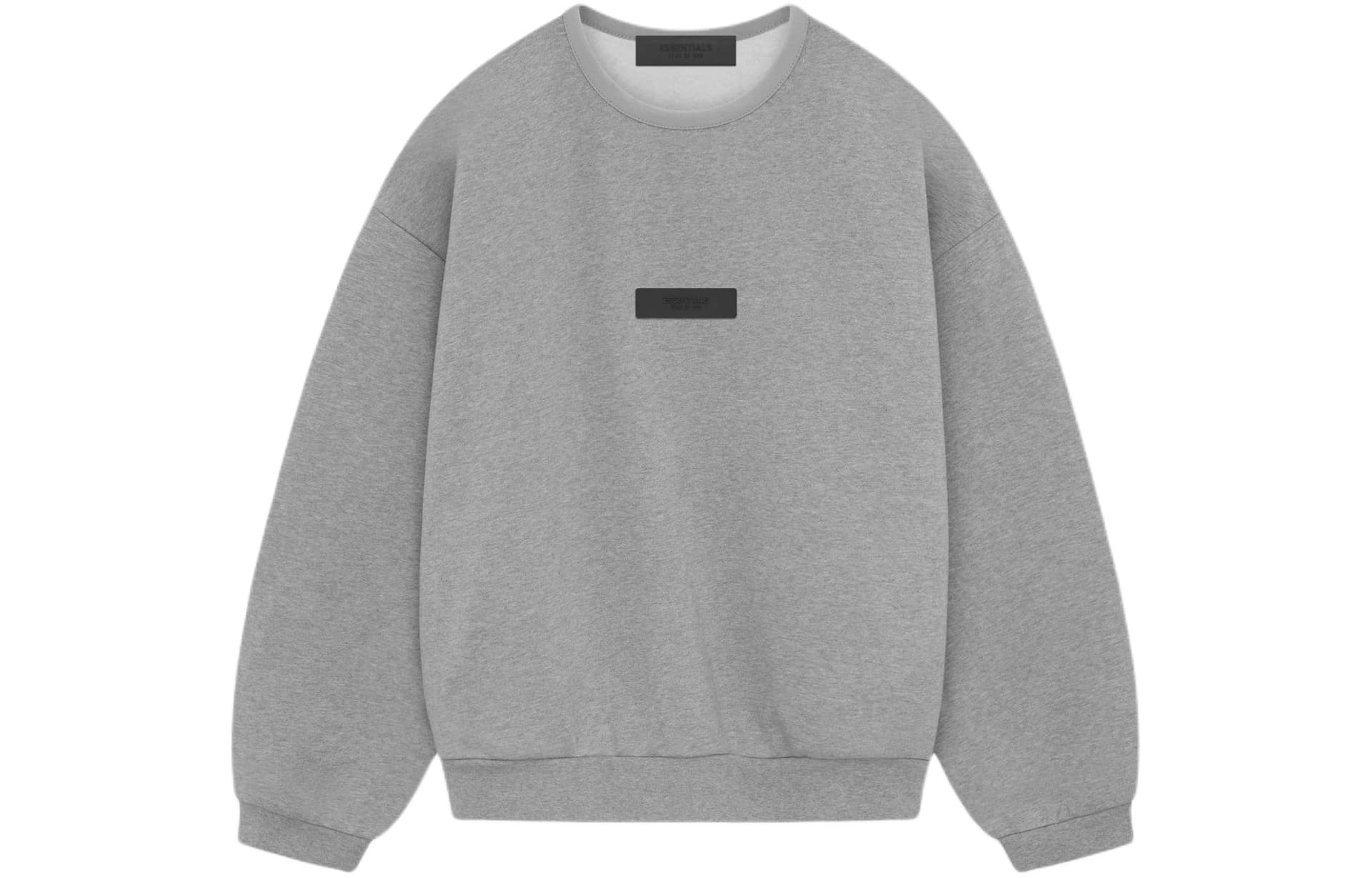 Fear of God Essentials SS24 Kids Crewneck Dark Heather Oatmeal - изображение 1