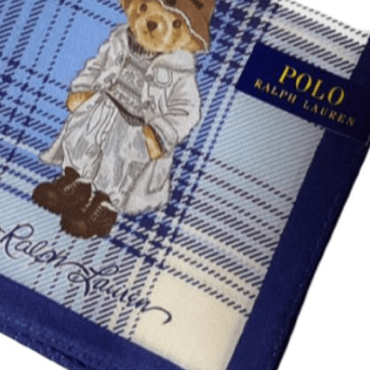 Платок Polo Ralph Lauren Хлопковые шарфы унисекс синие - изображение 2
