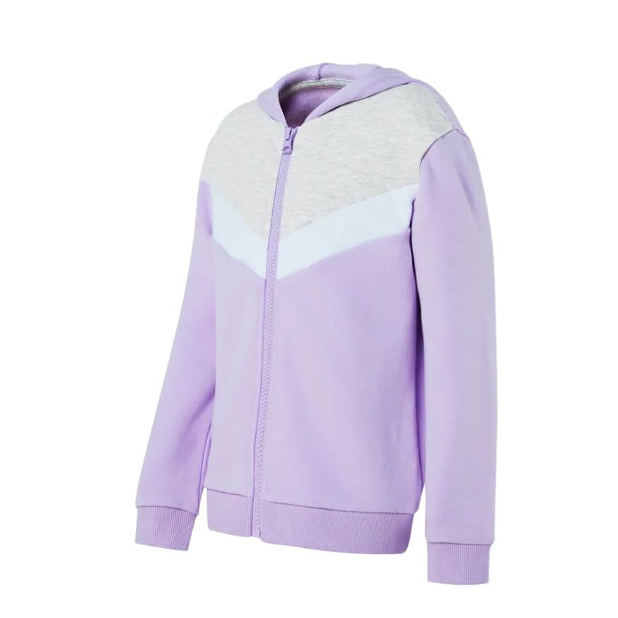 DECATHLON Многоцветный С флисовой подкладкой Термическая Свободный крой Удобная Куртка Фиолетовая - изображение 1