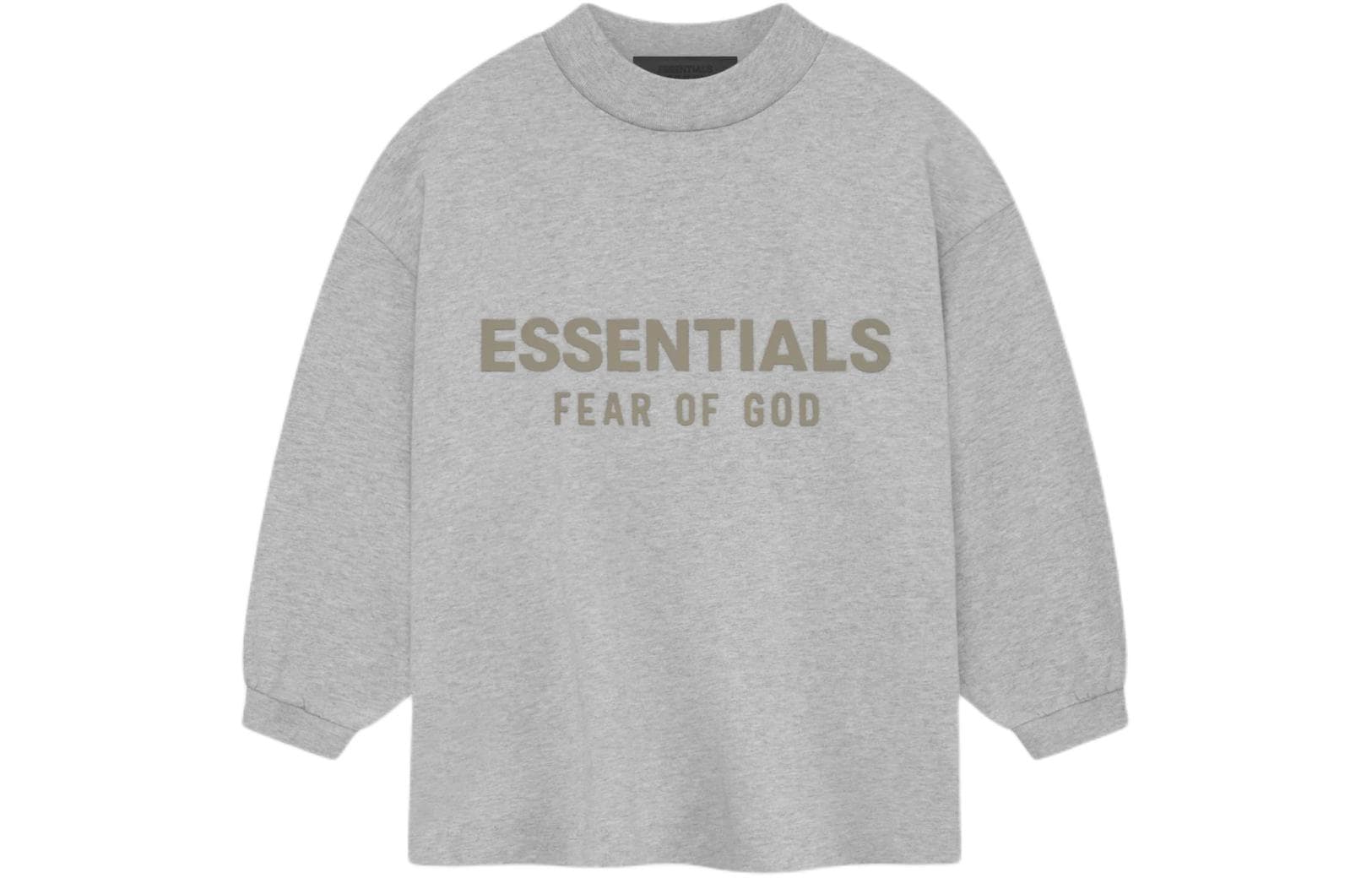 Футболка Fear of God Essentials T Light Heather Grey - изображение 1