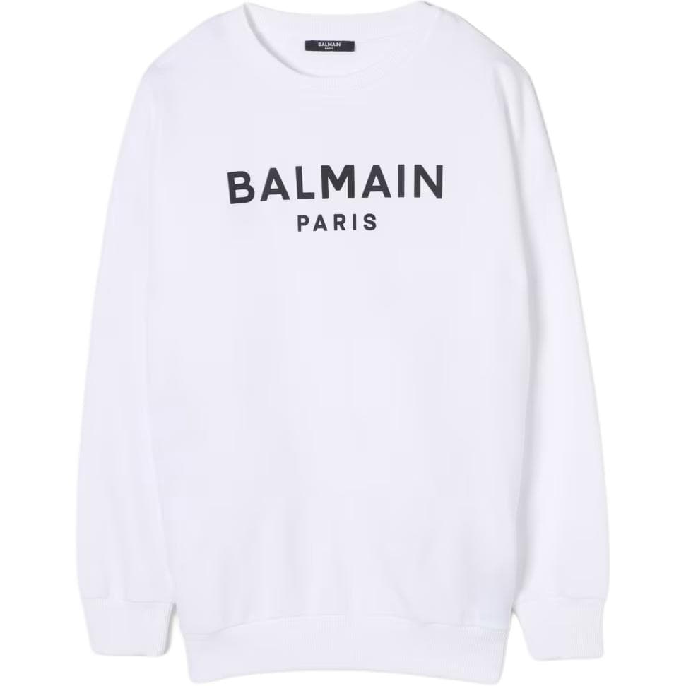 BALMAIN Белый Детский Толстовка - изображение 1