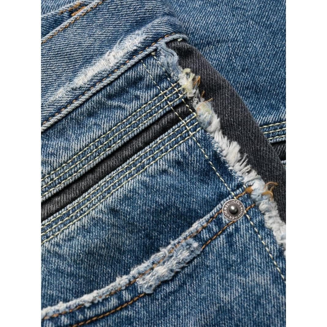Штаны DIESEL Blue Men's Jeans DIESEL Синий Мужской Джинсы - изображение 5