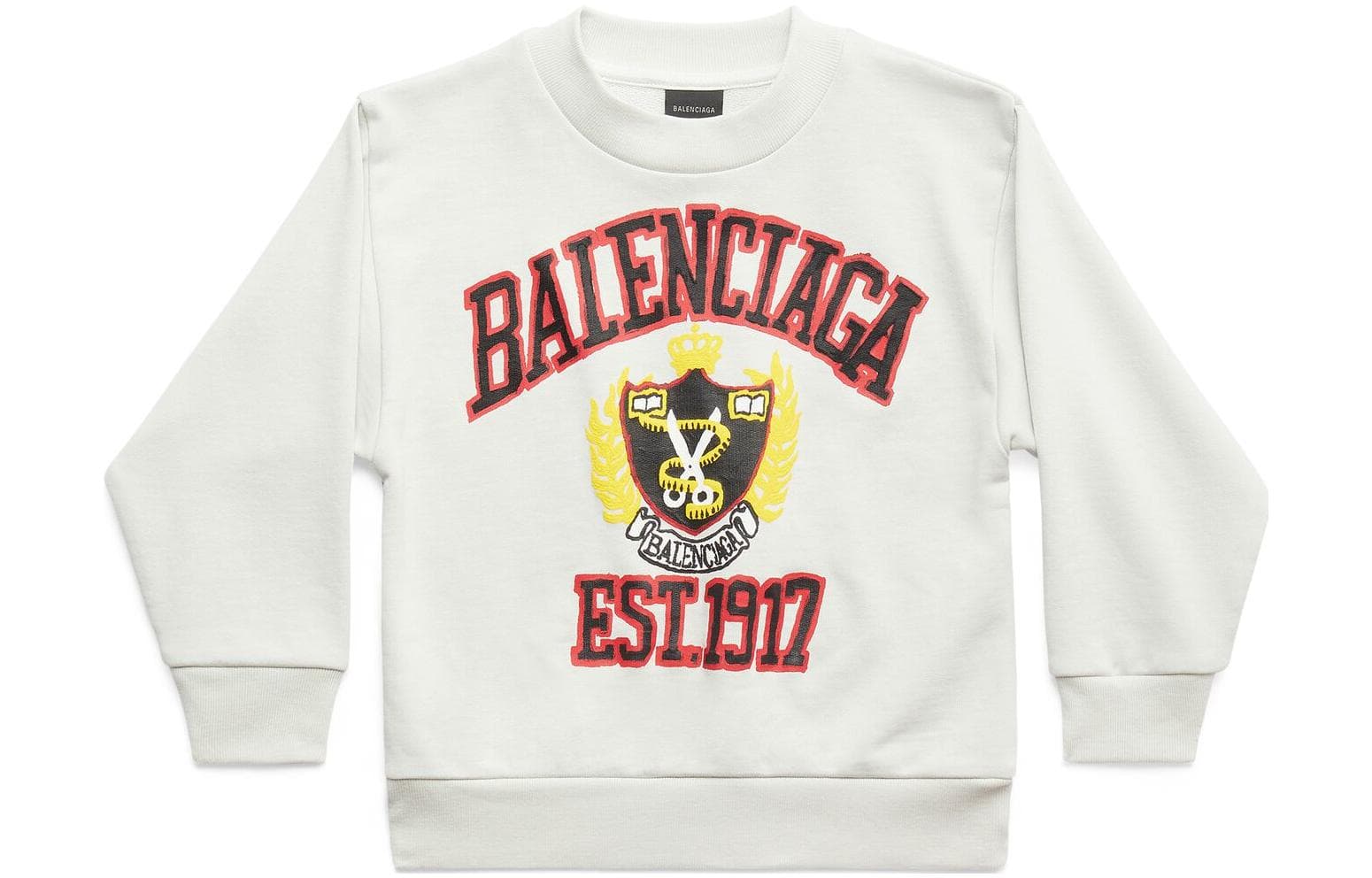 Кофта Balenciaga Diy College Sweatshirt Logo - изображение 1