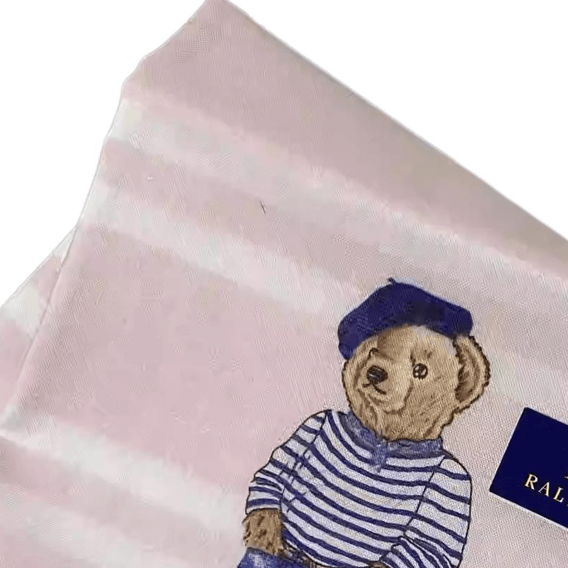 Платок Polo Ralph Lauren Хлопковые Шарфы Унисекс Розовые - изображение 2