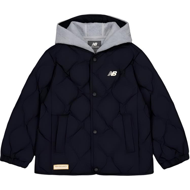 New Balance Пуховик NB Черный Детский - изображение 1