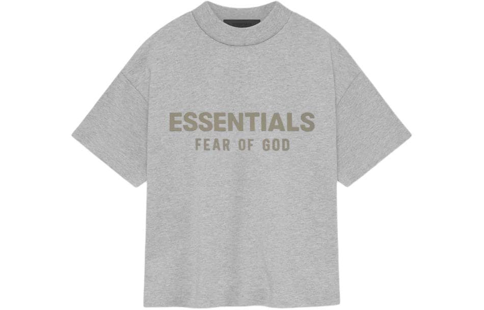 Футболка Fear of God Essentials SS24 drop2 Kids Crewneck T-shirt T Light Heather Grey - изображение 1