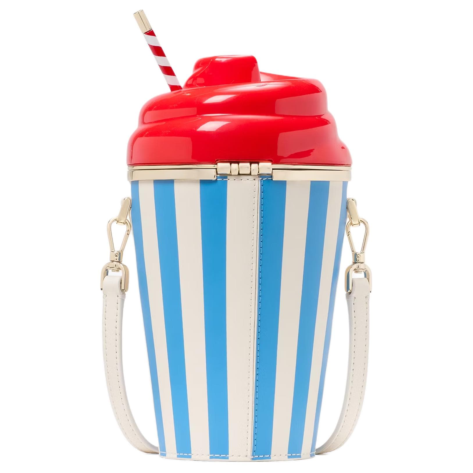 Сумка через плечо Kate Spade 3D Slushy Crossbody Bag Blue White - изображение 3