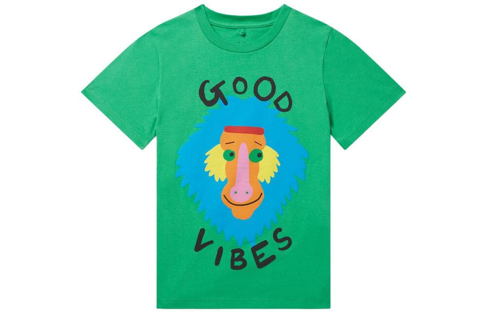 Футболка STELLA MCCARTNEY Травяной зеленый Kids T Рубашки - изображение 1