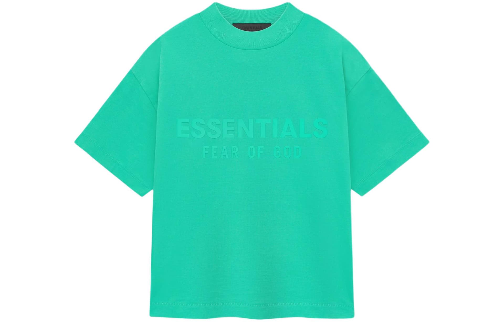 Футболка Fear of God Essentials SS24 Kids SS Tee logoT MINT LEAF - изображение 1
