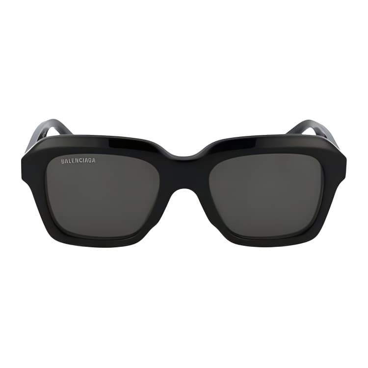 Солнцезащитные очки Balenciaga Classic Logo Sunglasses Black - изображение 2