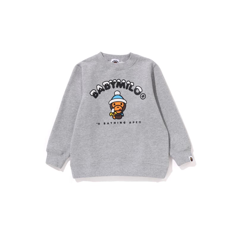 Кофта A BATHING APE FW24 Cartoon Baby Miro (Purple) С принтом Круглый вырез Свитшот Детский - изображение 1