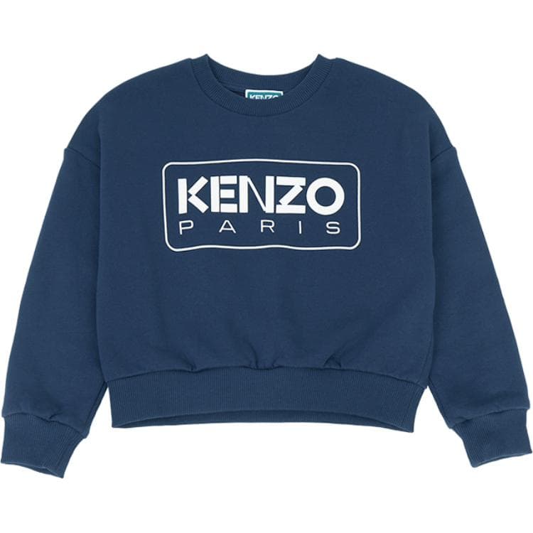 KENZO Синий Детская Толстовка - изображение 1