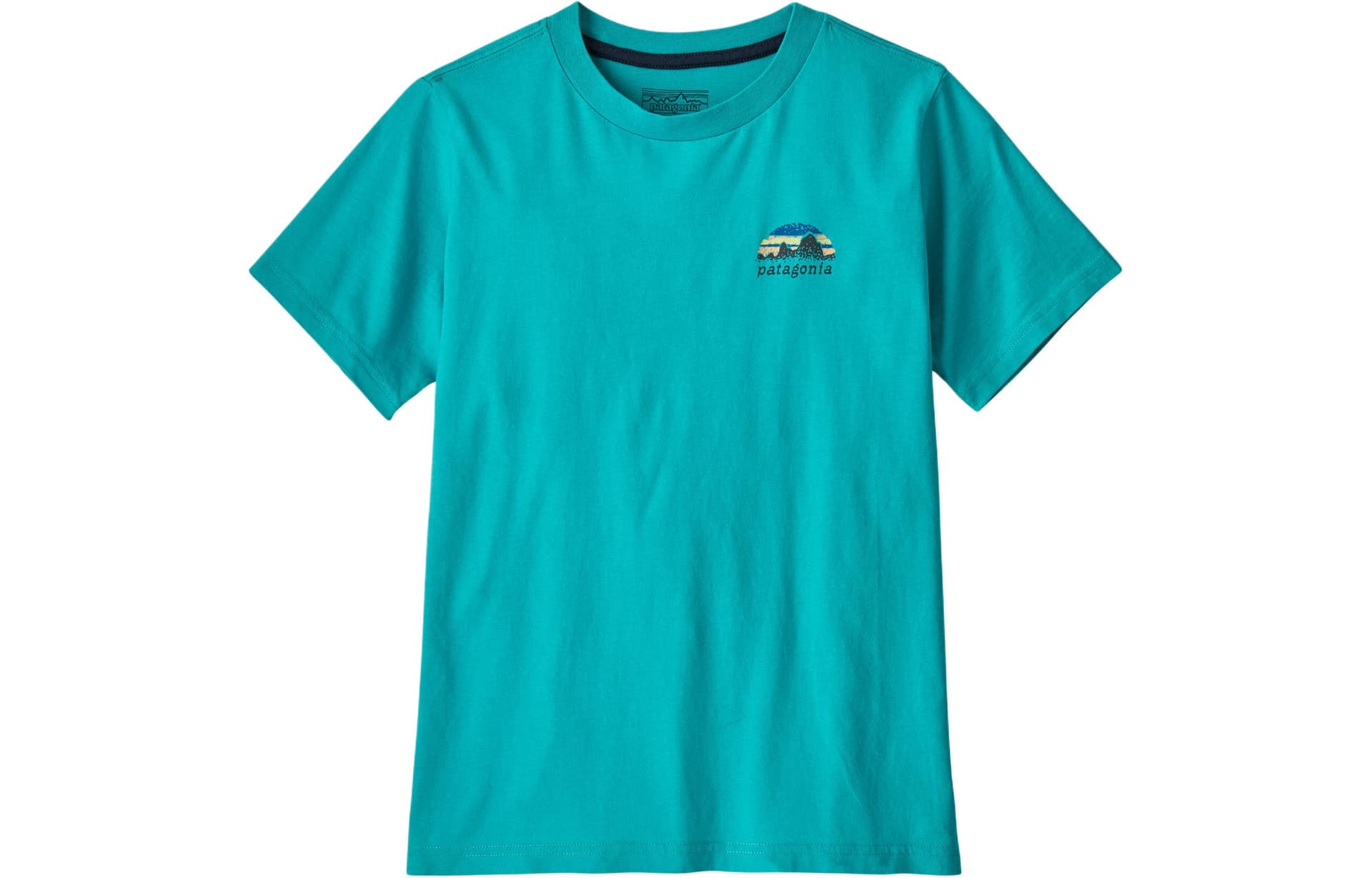 Футболка patagonia Skyline Stencil T-Shirt T Sandy Melon - изображение 1