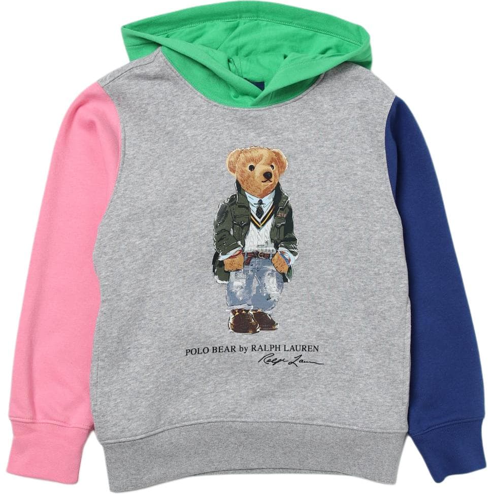 Платье-ханьфу в стиле худи многоцветное детское от Polo Ralph Lauren - изображение 1