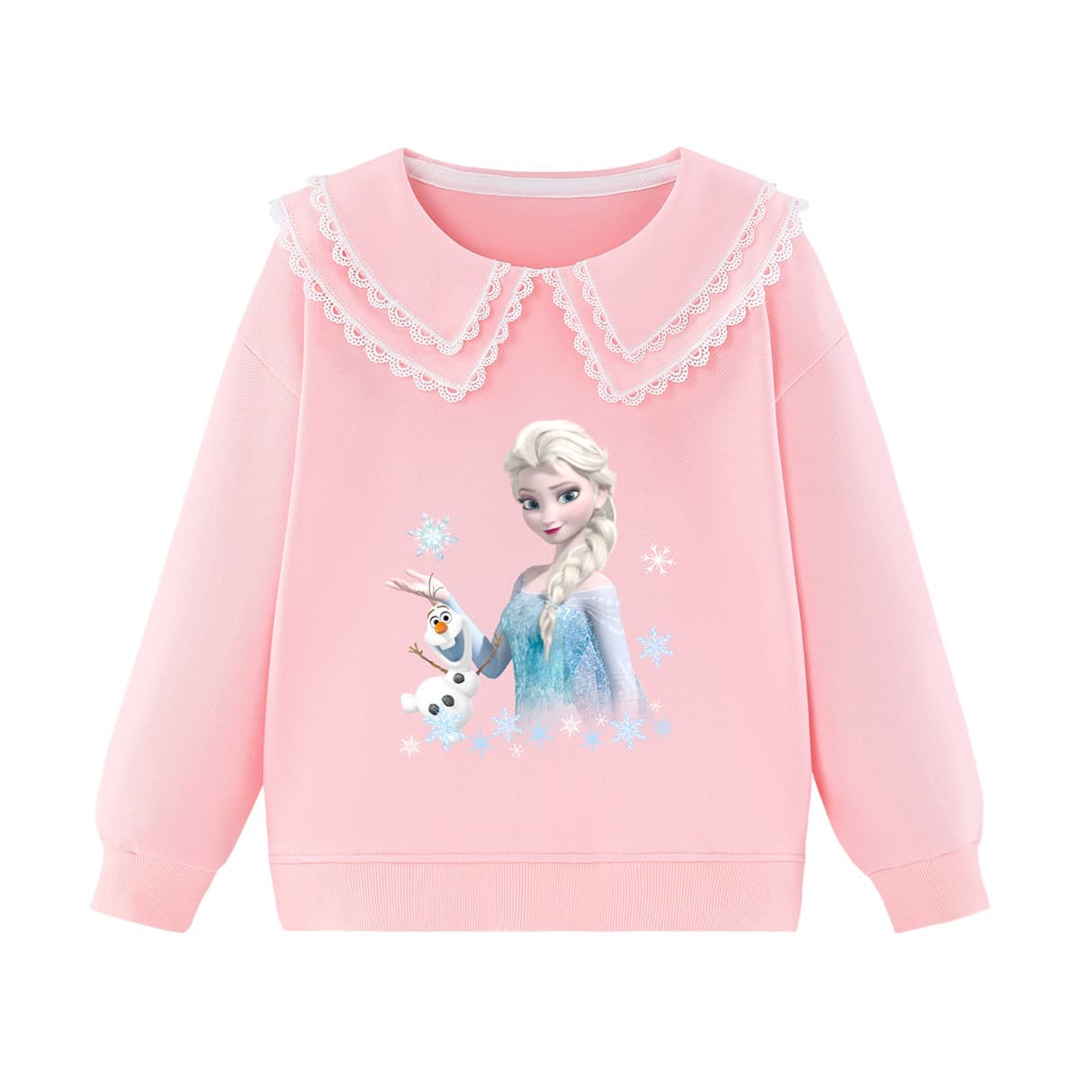 Disney Толстовка розового цвета для детей 3-7 лет - изображение 1