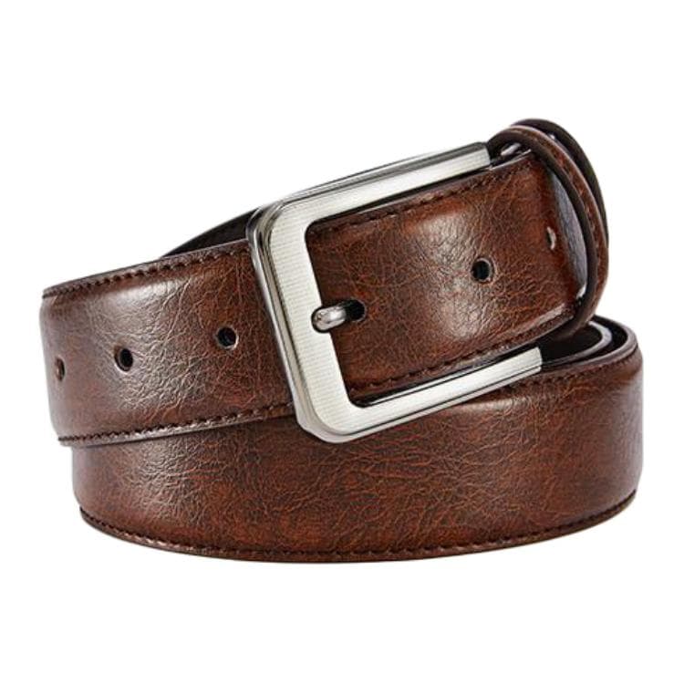 Ремень JEANSWEST Мужские ремни из спилкового коровьего кожи ширина 3,3 см - изображение 3