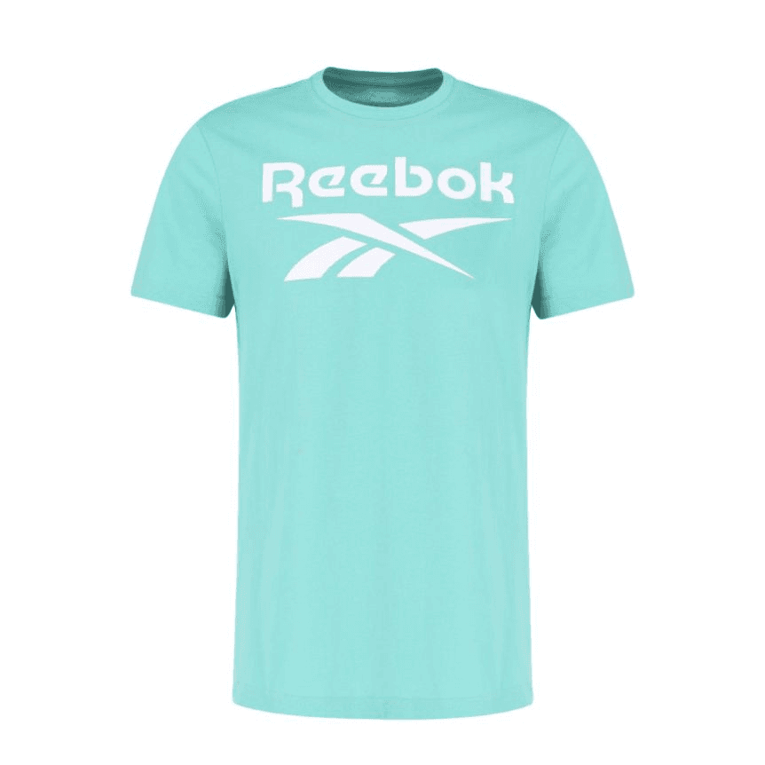 Футболка REEBOK T-Shirt Мужской Светло-Синий - изображение 1