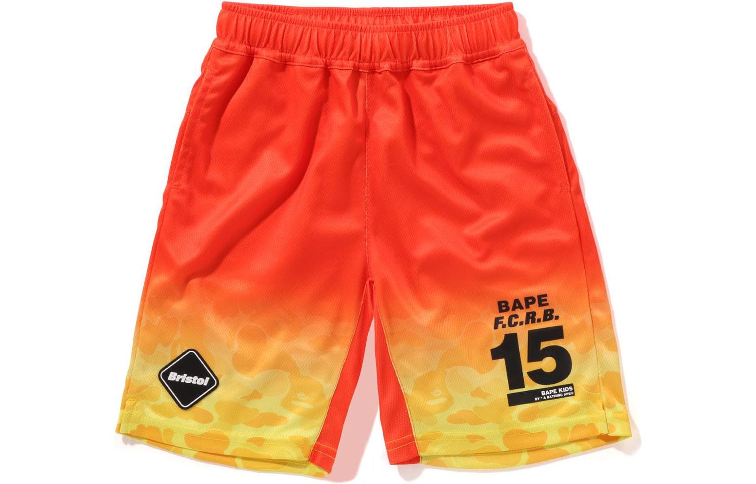 BAPE x F.C.R.B. 15TH Anniversary Abc Camo Gradation Game Shorts FW22 - изображение 1