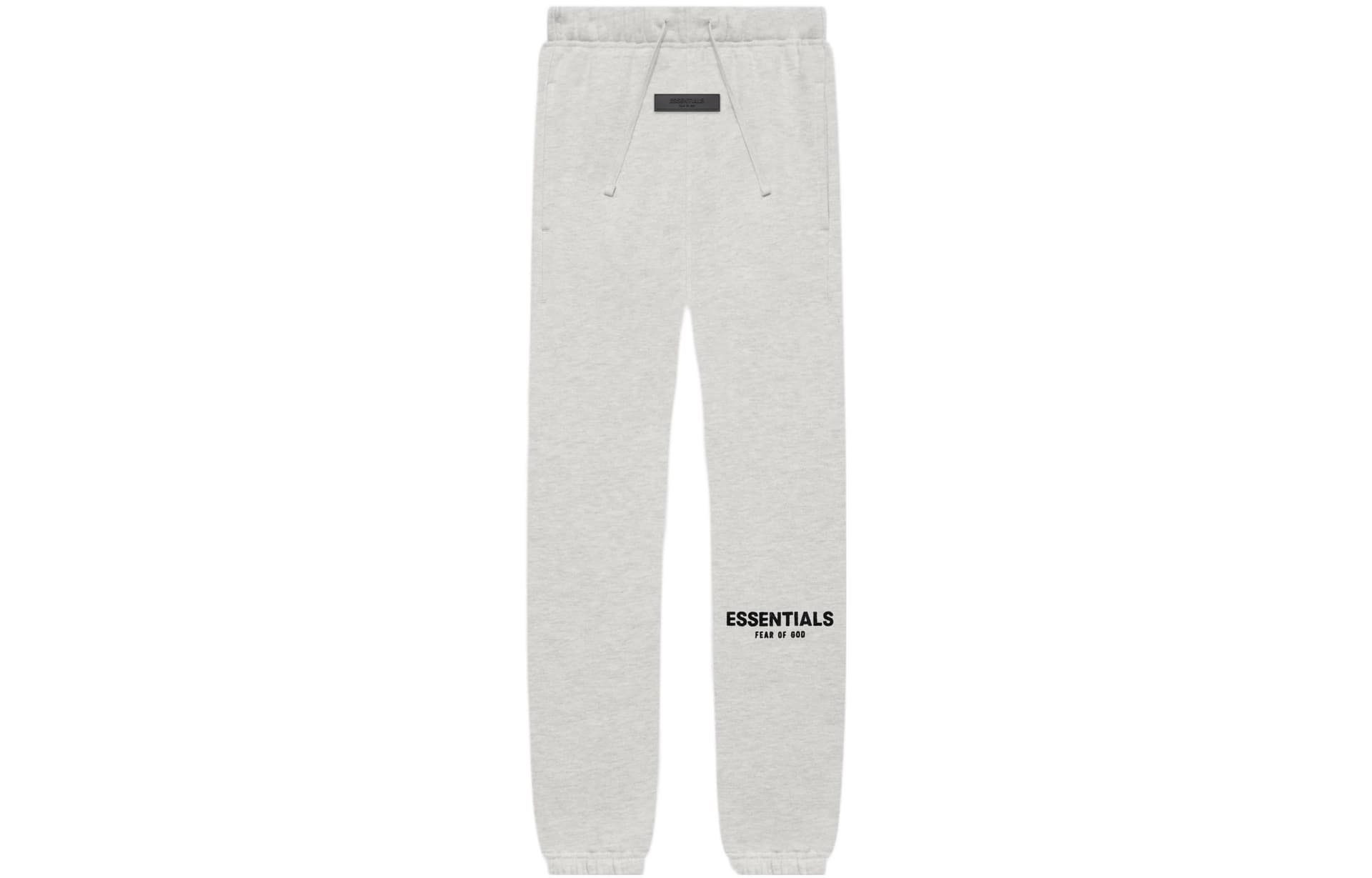 Fear of God Essentials SS22 Essentials Sweatpants Light Oatmeal Logo - изображение 1