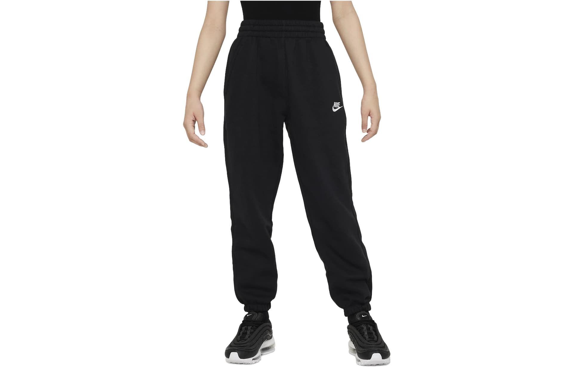 Nike SS23 Вязаные тренировочные штаны черные детские - изображение 1