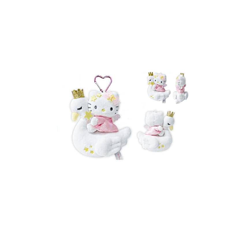 Sanrio x Hello Kitty Премиум Талисман Куклы Плюшевый Украшение H11,5cm - изображение 2
