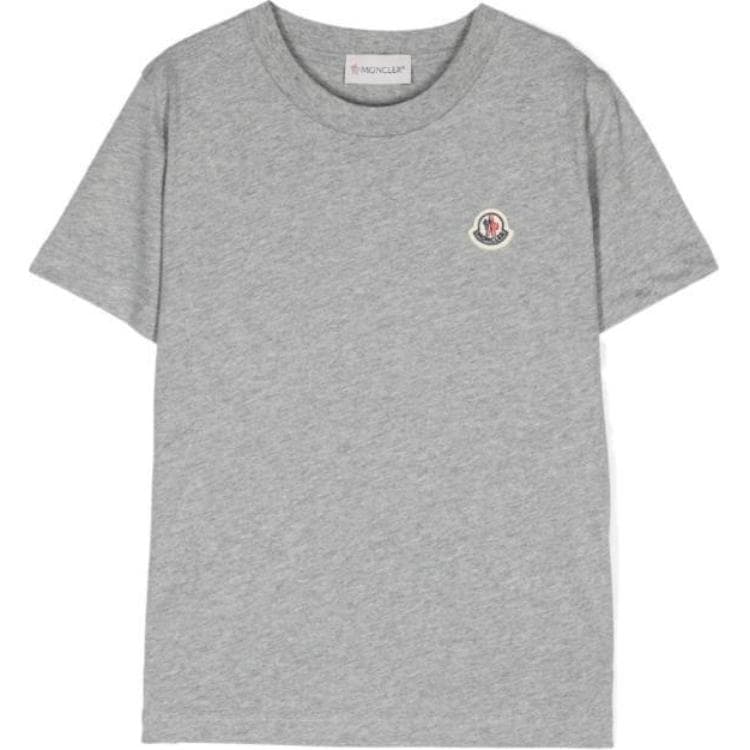 Футболка MONCLER Серый Kids T-рубашки - изображение 1