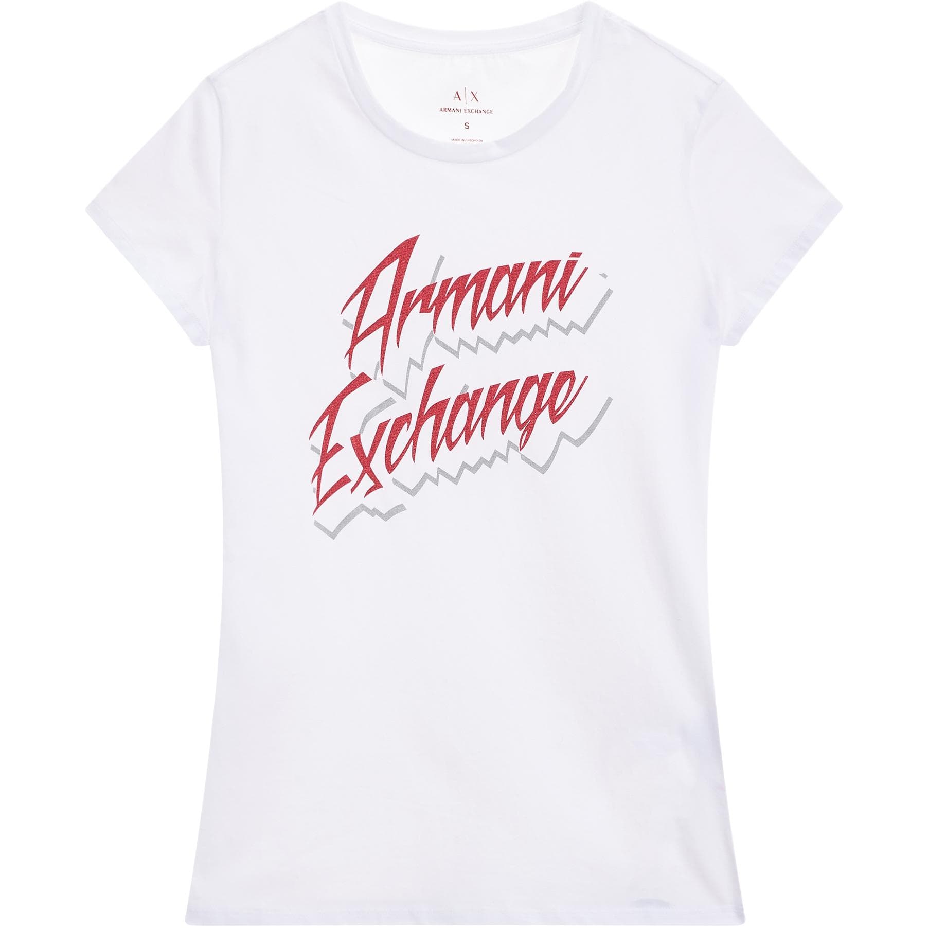 Футболка ARMANI EXCHANGEAE T Рубашка Женская Белая - изображение 1