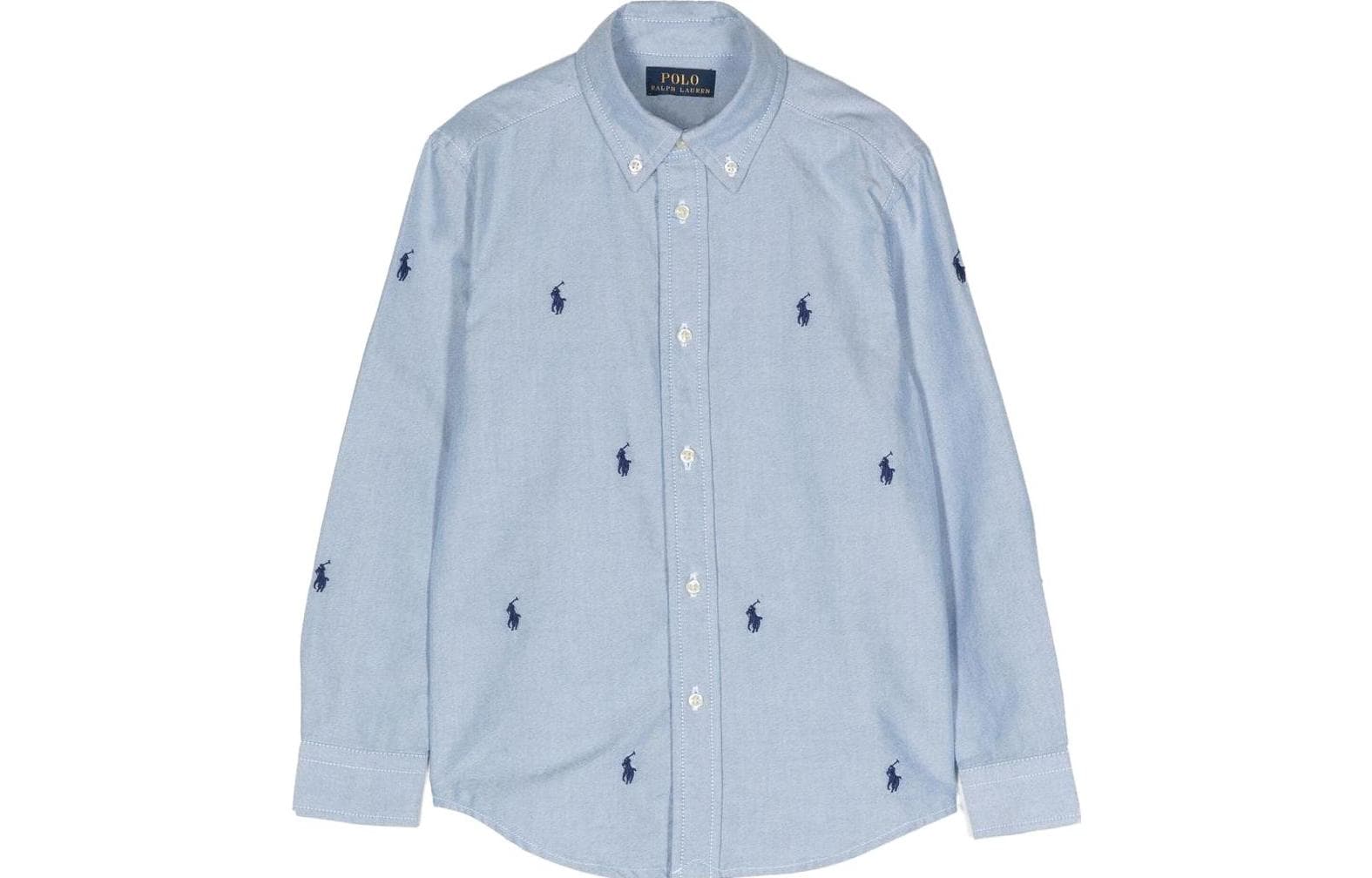 Polo Ralph Lauren Повседневный Рубашка Синий Детский - изображение 1