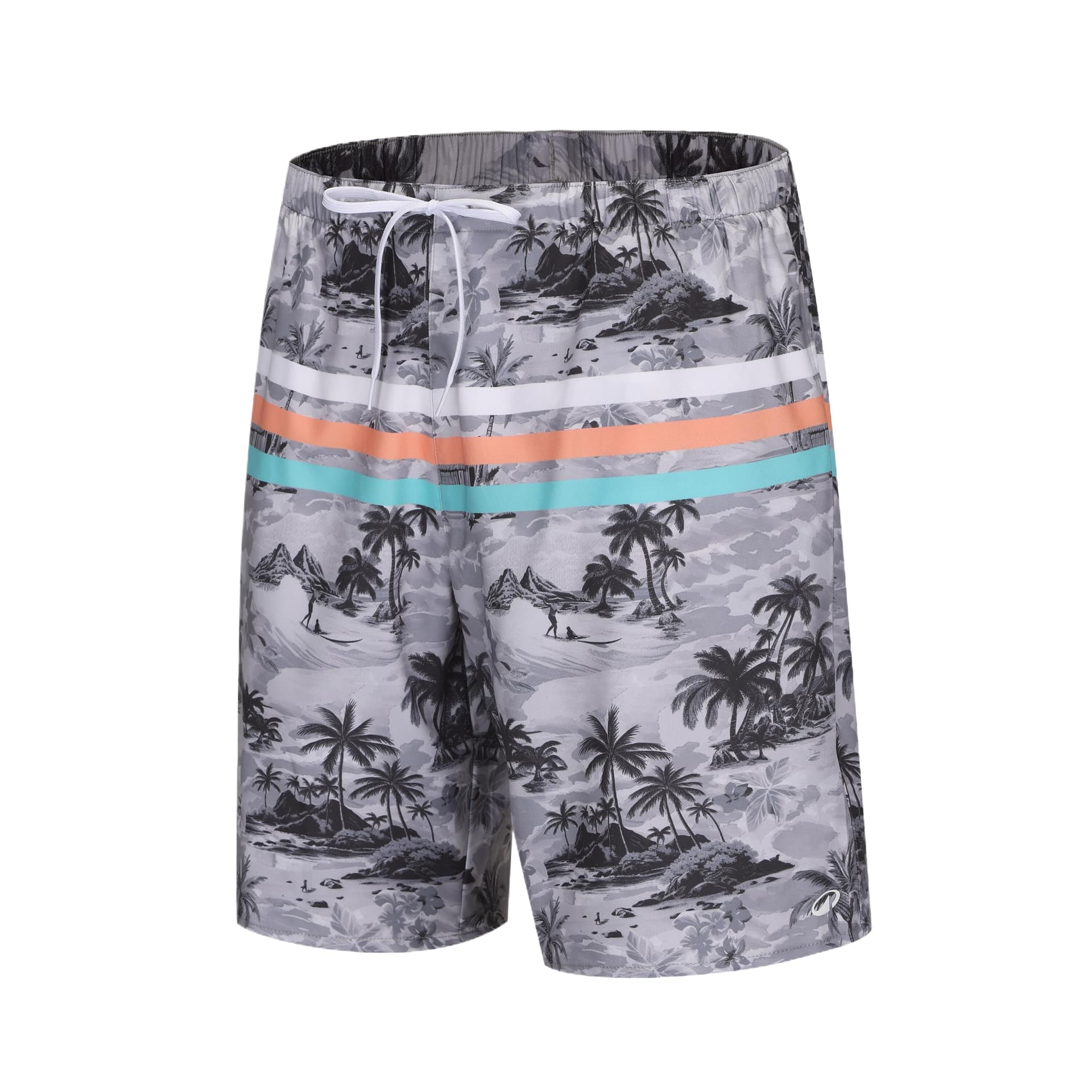 DECATHLON OLAIAN 100 Collection Пляжные шорты Мужские Серые - изображение 3