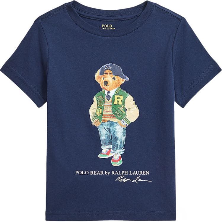 Футболка Polo Ralph Lauren T-рубашка синяя детская - изображение 1