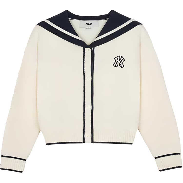 Кофта mlb Свитшот VARSITY Кремы Детский - изображение 1
