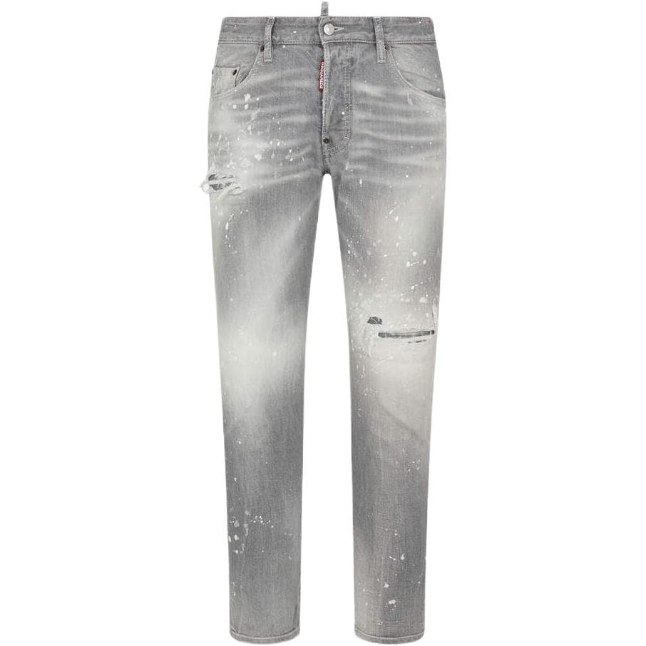 Штаны DSQUARED 2 Spotted Wash Skater Jeans - изображение 1