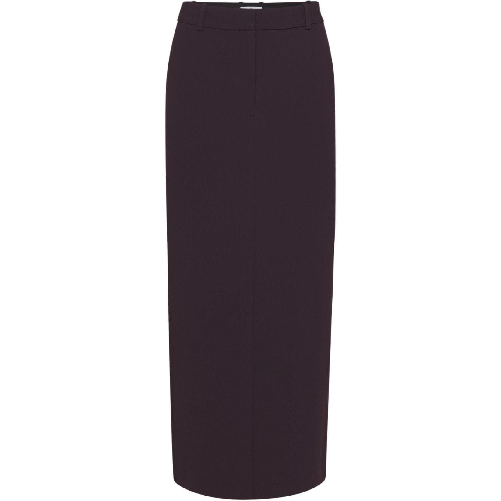 Юбка ARITZIA FW24 BABATON Chisel Maxi Юбка Повседневная Длинная Юбка Женская Noble Благородный пурпурный - изображение 1
