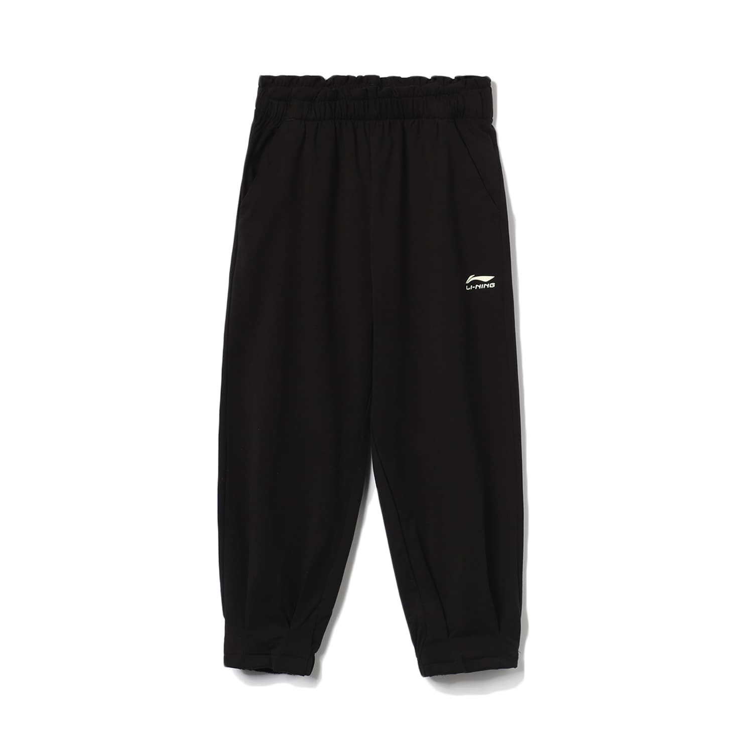 Li NING Young Спортивные трикотажные брюки Sports Life Collection Черный Детский - изображение 1