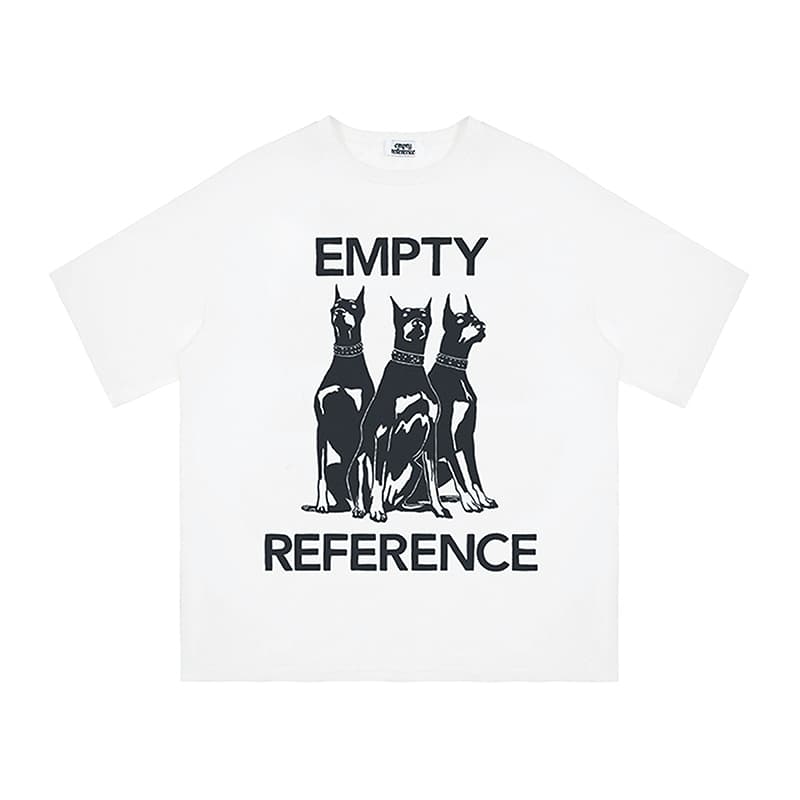Футболка EMPTY REFERENCE Белый Унисекс T-рубашки - изображение 1