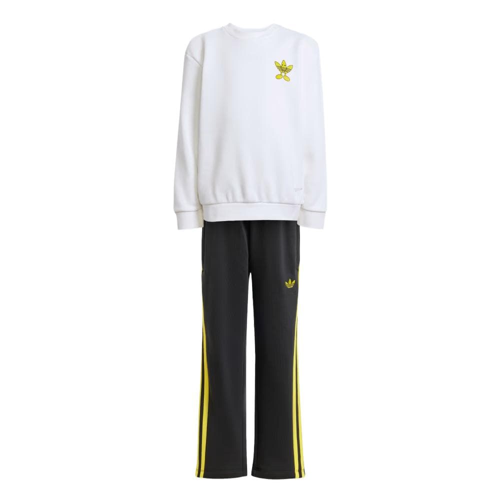 Adidas Originals x SMILEY WORLD Повседневная Спортивная Одежда Белый Черный Детский - изображение 1