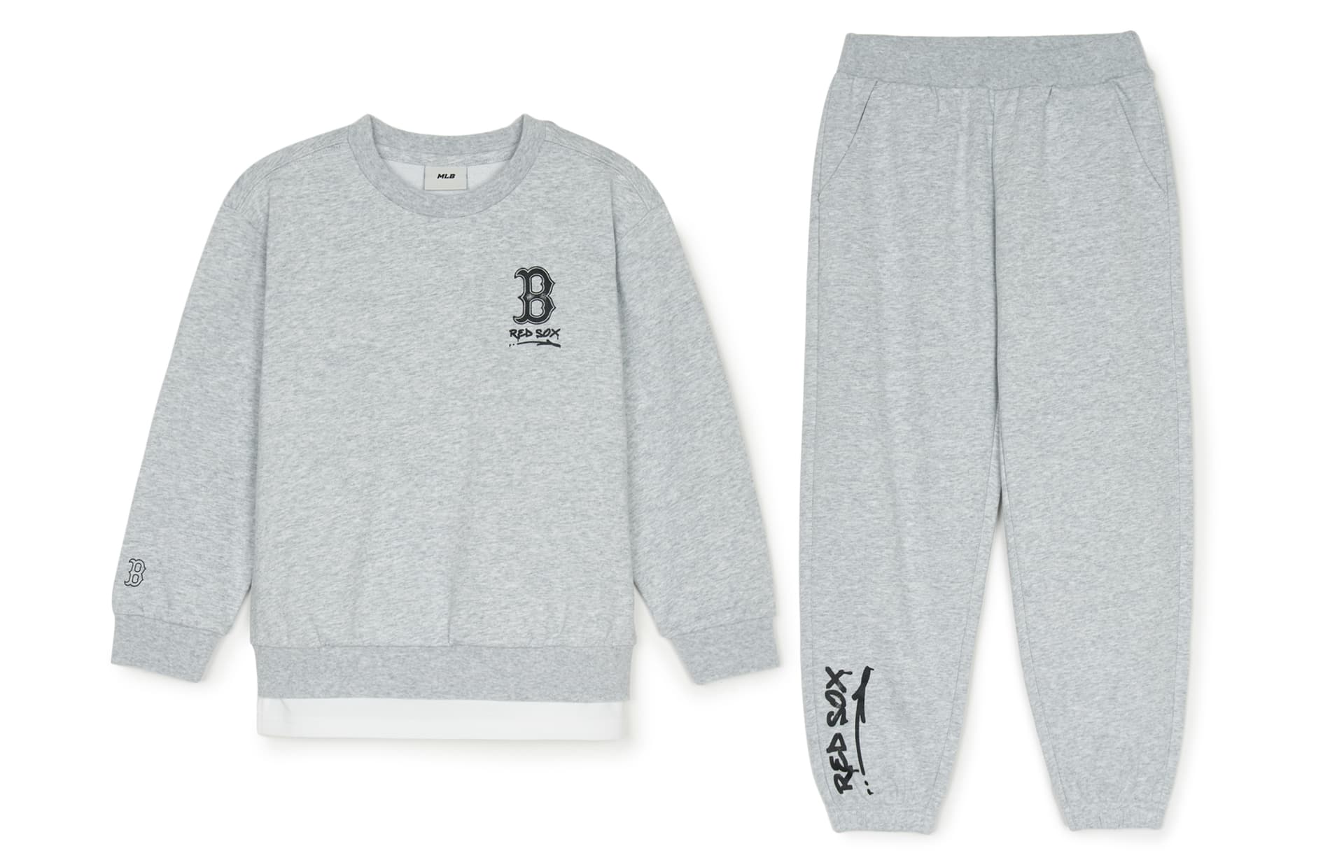 MLB Preppy Серый Kids Повседневные спортивные костюмы Наборы - изображение 1