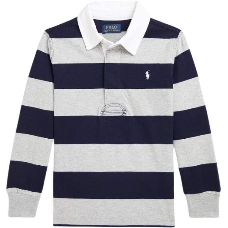 Футболка Polo Ralph Lauren Детский топ FW24 Серый Baby - изображение 1