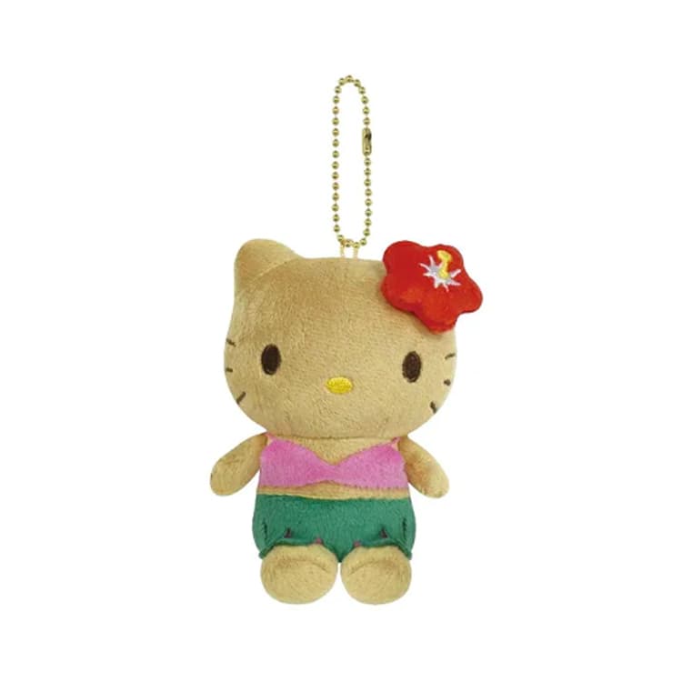 Sanrio x Hello Kitty Tanned Collection Талисман Хелло Китти Куклы Плюшевый Украшение Высота 10 см - изображение 1