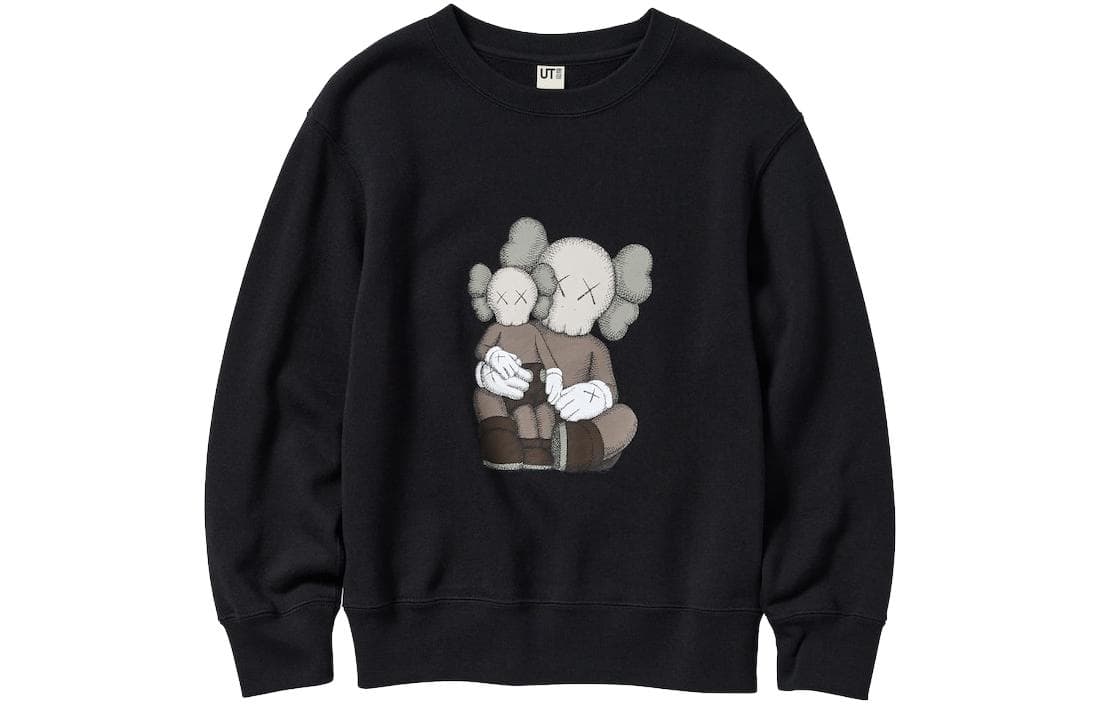 UNIQLO X UNIQLO KAWS Толстовка Черный Детский - изображение 1