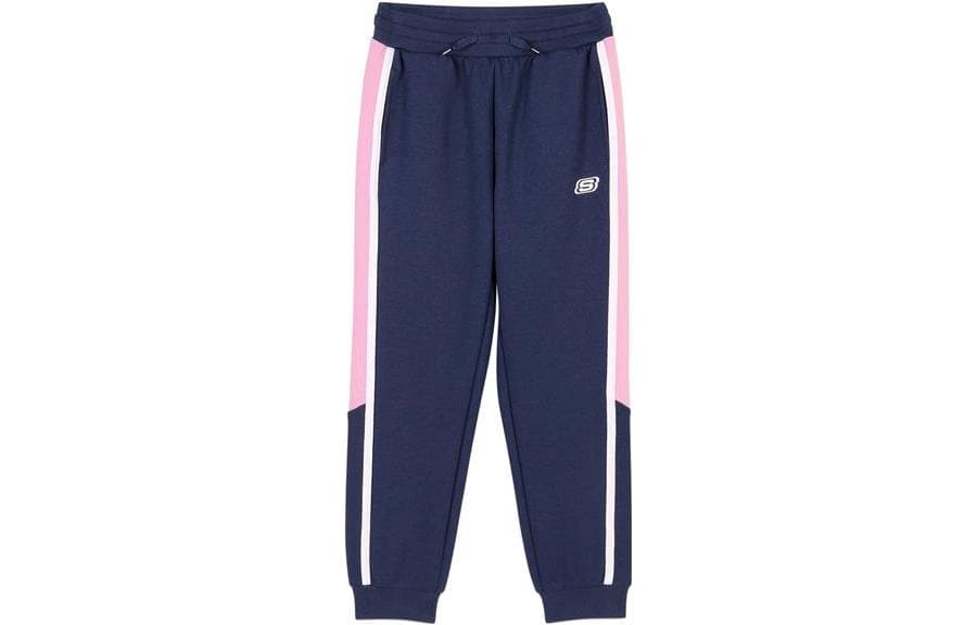Skechers Темно-синие Kids Вязаные Тренировочные Брюки - изображение 1